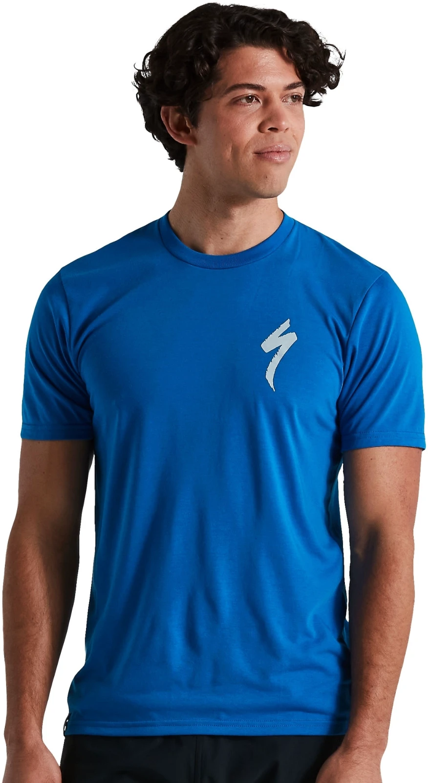 1. Tricou Ciclism Casual Specialized Men's S-Logo SS - Cobalt S