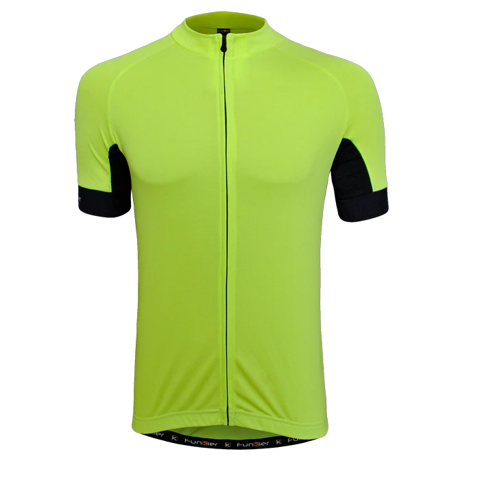 1. Tricou Ciclism Tehnic Funkier Cefalu Active S/S, Galben XS