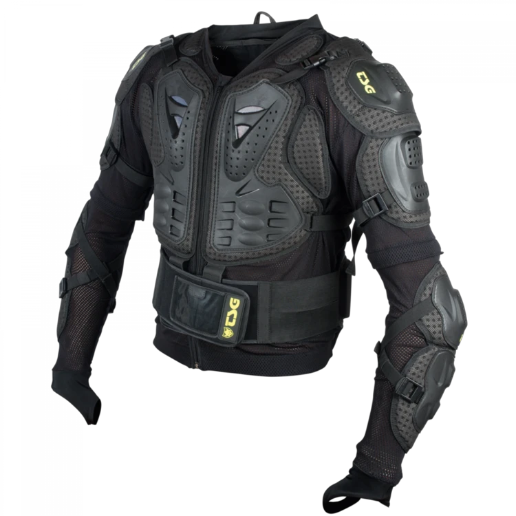 1. Armura TSG Backbone Trailfox - Black Yellow XL