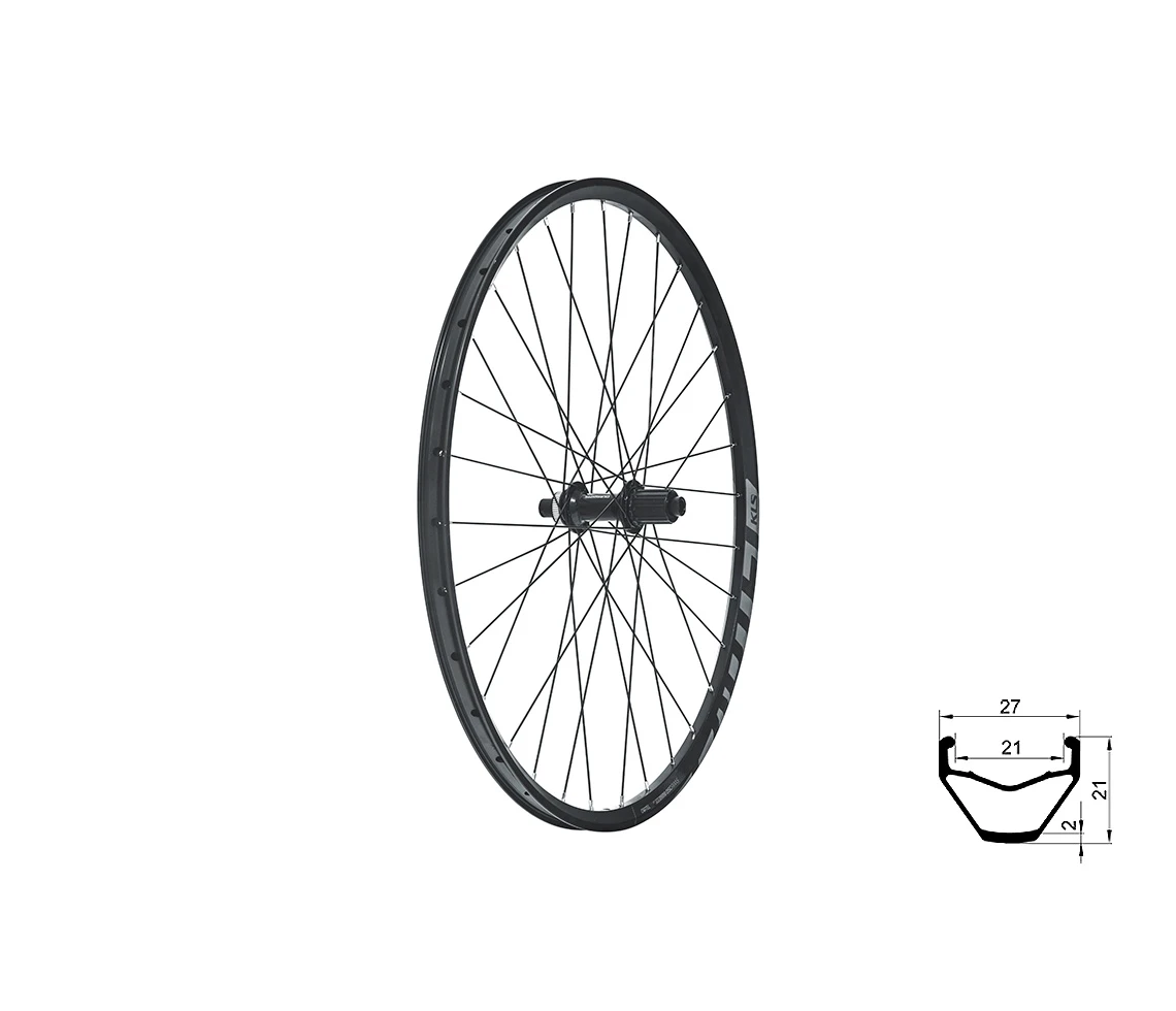 1. Roata Bicicleta Fata Valor 21 DSC, 28-29 Kellys , Negru