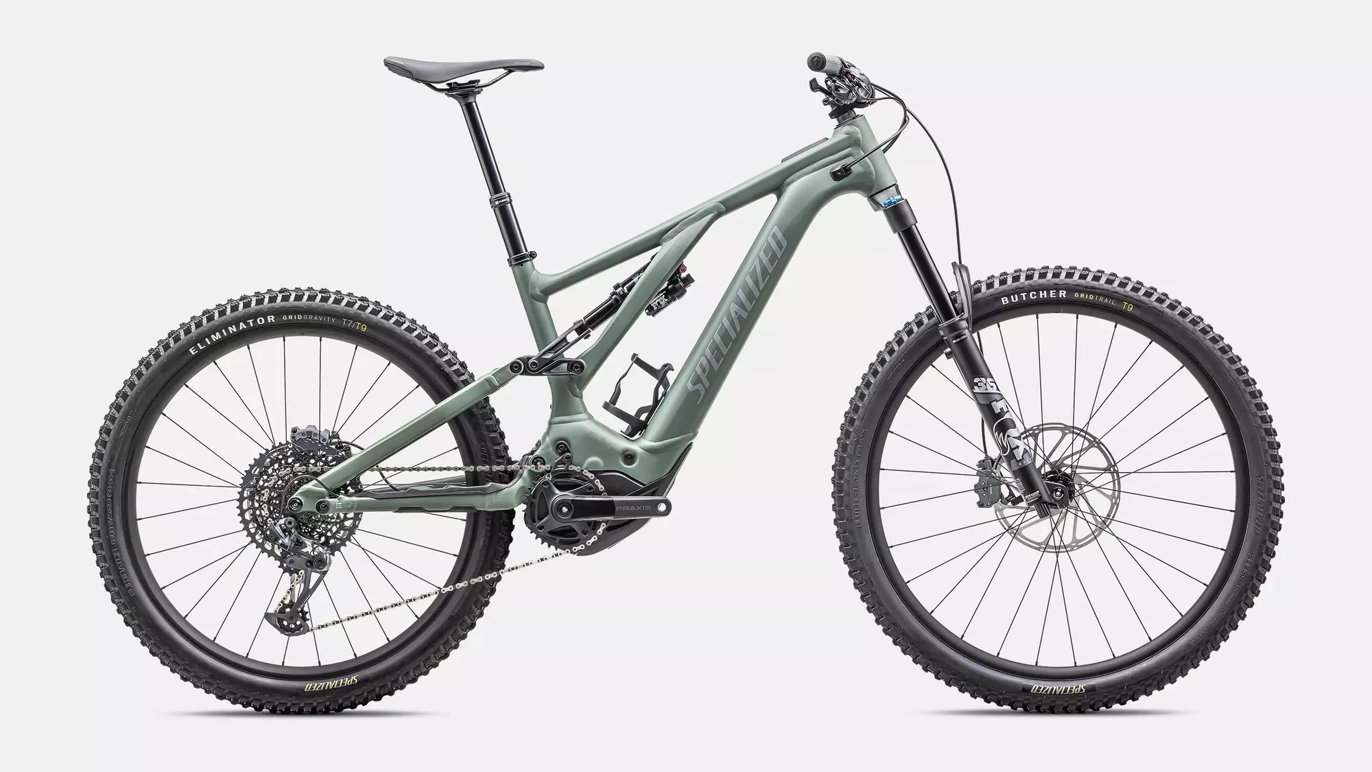 1. Bicicleta Electrica Full Suspension Specialized Turbo Levo Comp Alloy G3 NB Verde-Gri 2025 S3