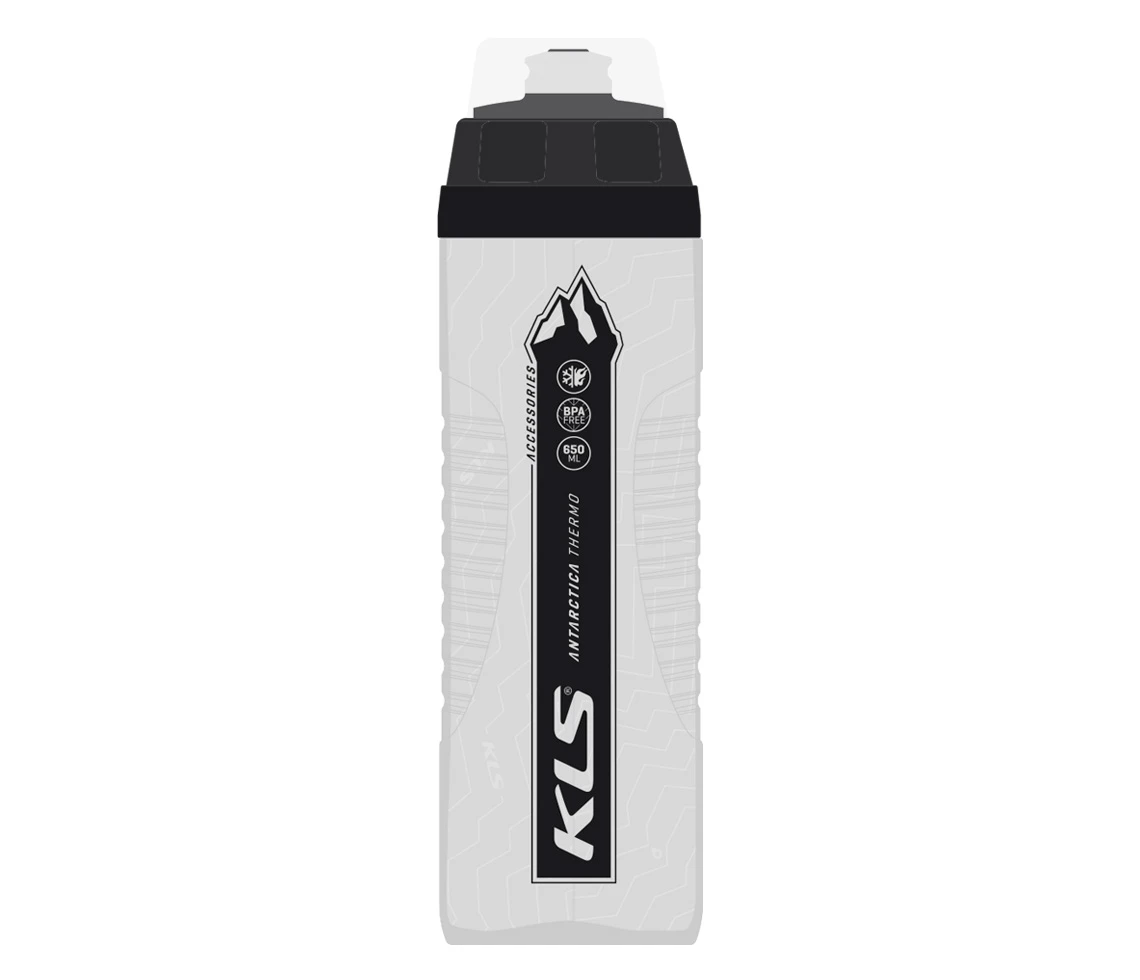 1. Bidon Apa Kellys Antarctica Thermo 022 650ml Alb