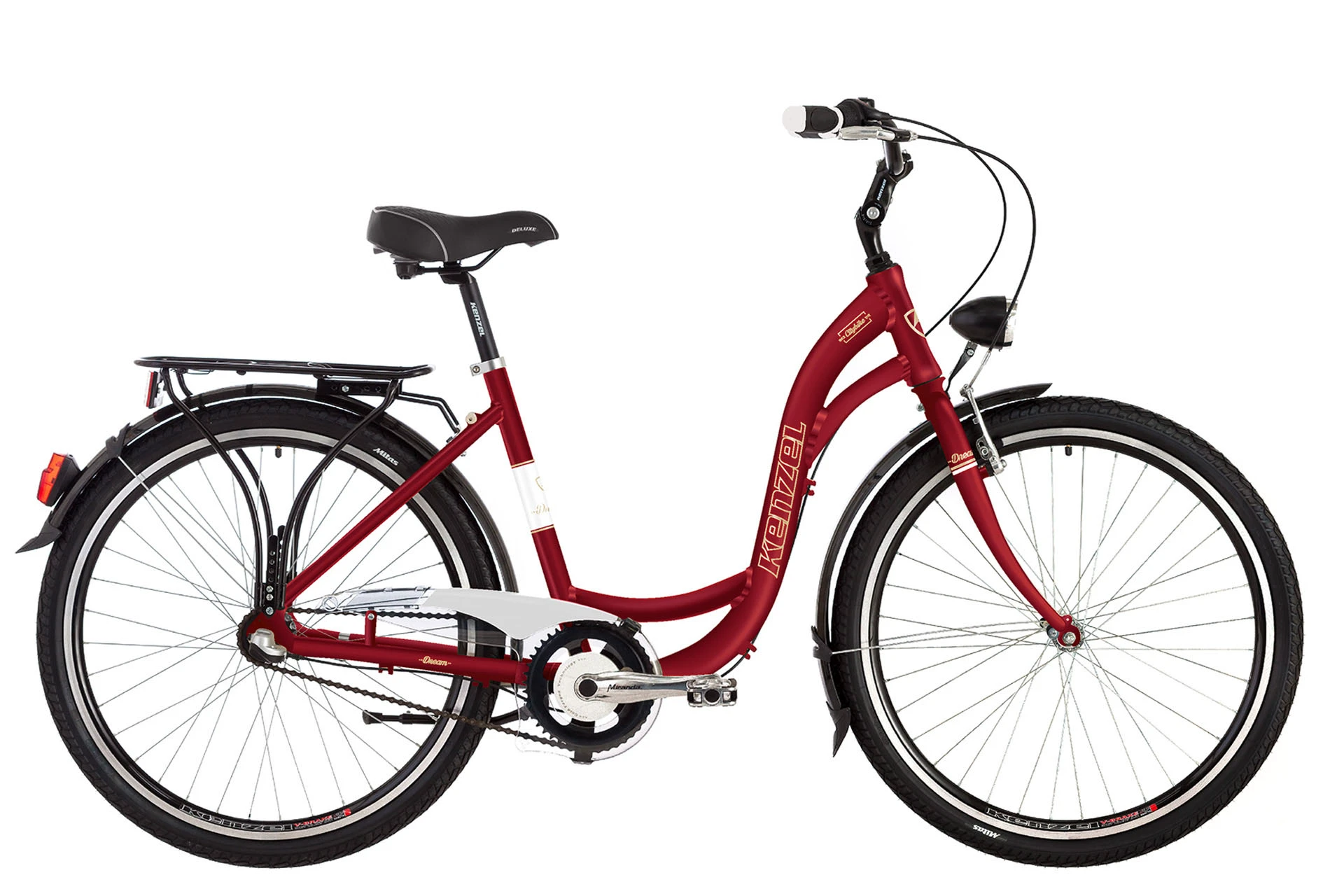 1. City Bike Kenzel Dream Classic 7 viteze 5 28 46 Rosu