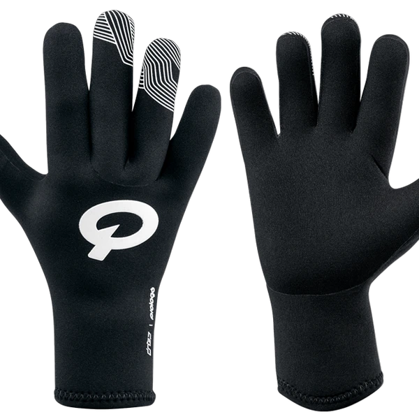 1. Manusi lungi prologo, Neopren, V.2, LOGO, negru-alb, S