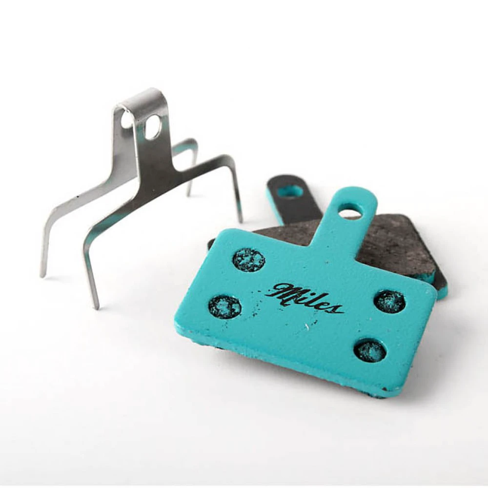 1. Placute de frana MILES Factory Pack Semi-Metalic Shimano Deore/Tektro/Auriga