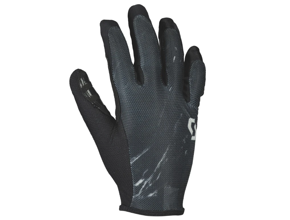 1. Manusi Bicicleta Lungi Scott Traction LF, Black / Light Grey XXS