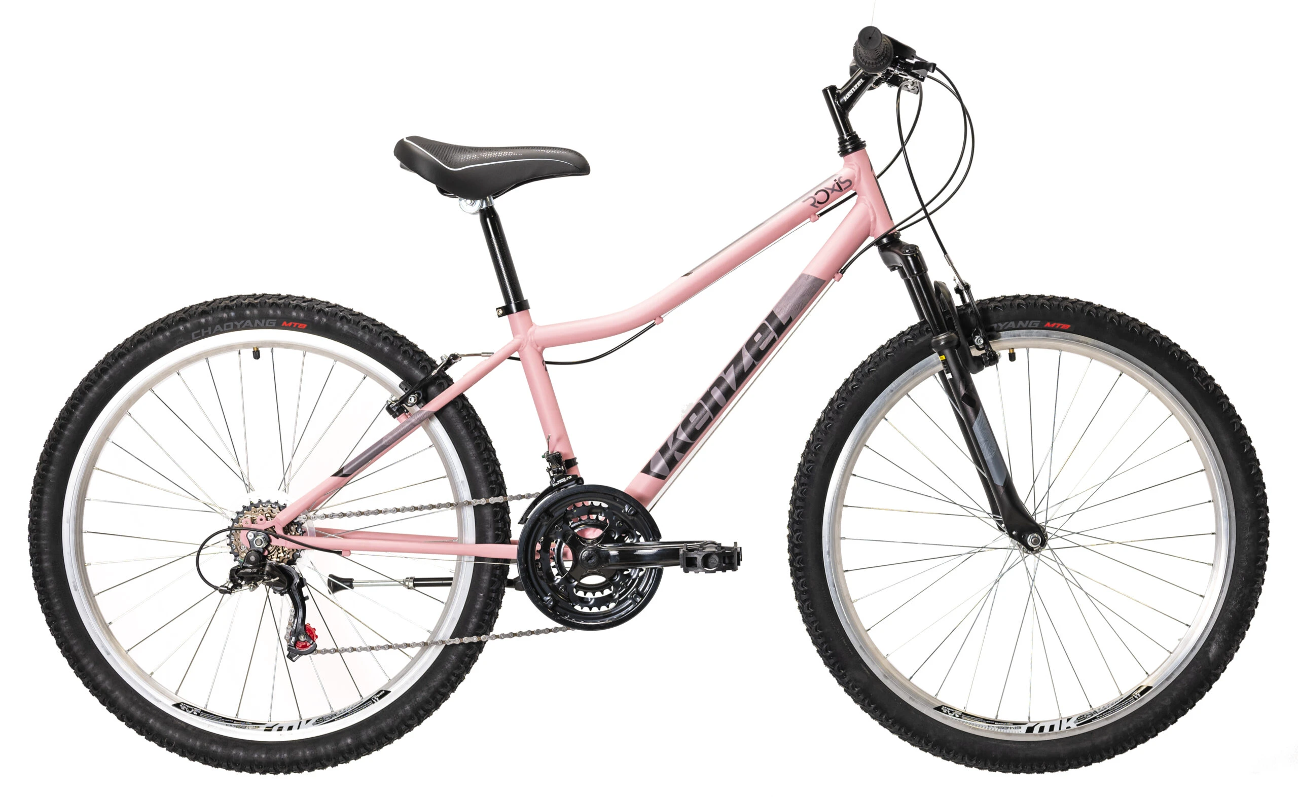 1. Bicicleta Hardtail Kenzel Roxis SF W 7 27.5 Roz-Gri