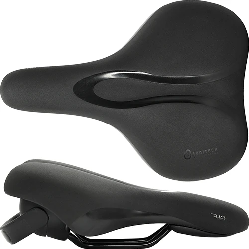 1. Sa Bicicleta Selle Royal RIO Moderate Unitech Moderate/Unisex, negru