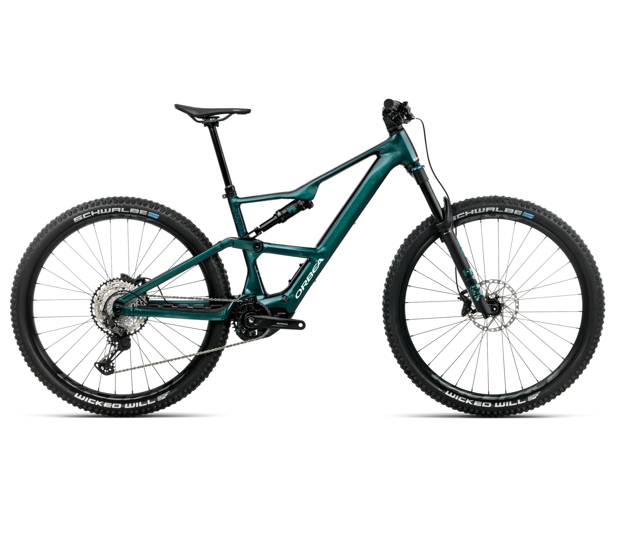 1. Bicicleta Electrica MTB Full Suspension Orbea Rise SL H10 2026 Verde L