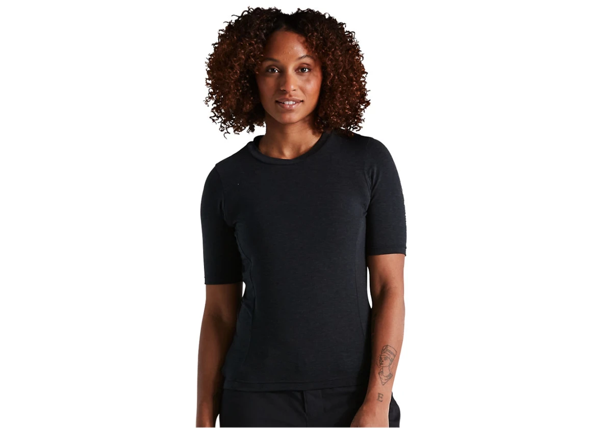 1. Tricou Ciclism Tehnic Specialized Women's RBX Adventure SS, negru S