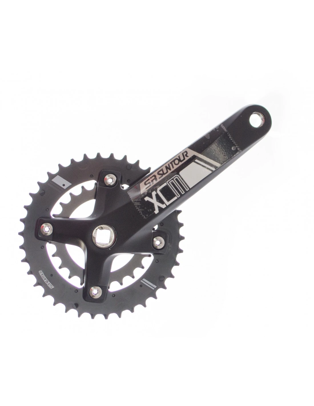 1. Angrenaj Pedalier SR Suntour XCM-D, 36/22T, 175, comp 9 vit