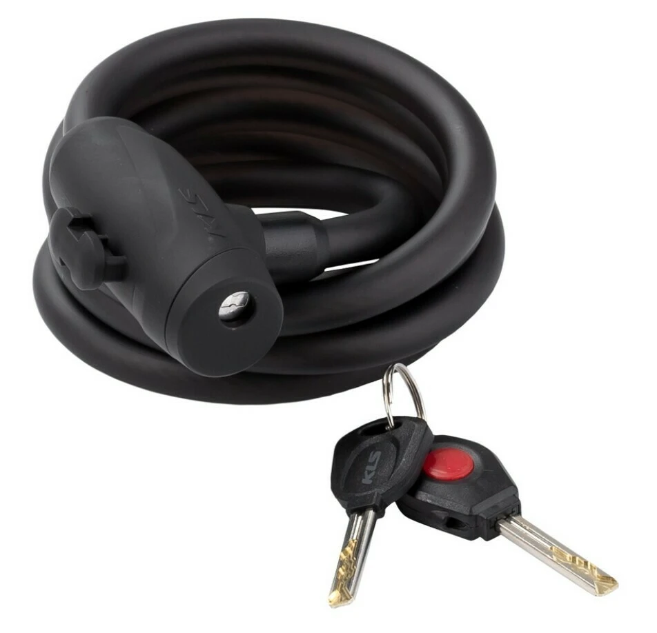 1. Antifurt Kellys Recoil, 180cm, negru