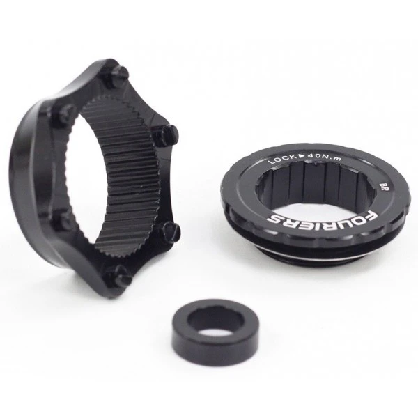 1. FOURIERS Adaptor pt butuc spate Center Lock 142-148mm