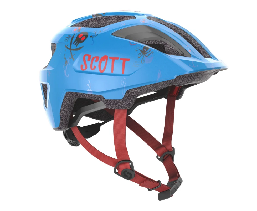 1. Casca Bicicleta Copii Scott Spunto Kid Albastru Unisize