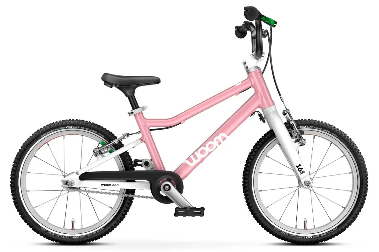 1. Bicicleta Copii Woom GO 3 16 Powder Roz