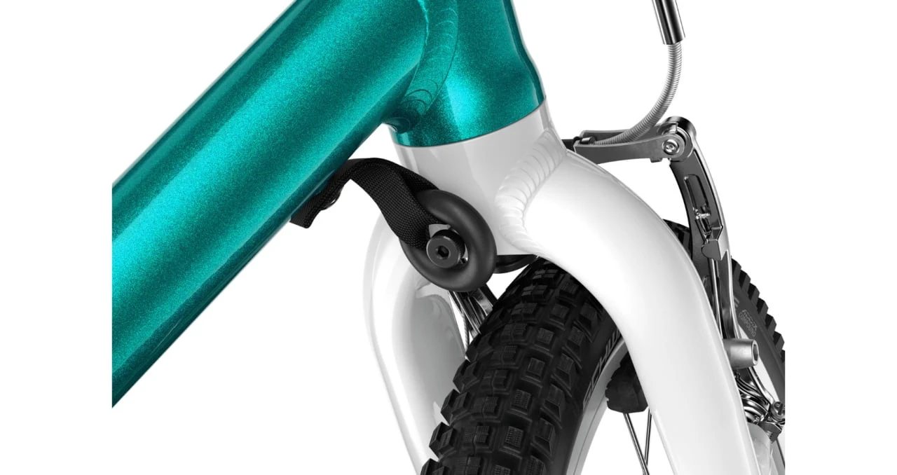 1. Bicicleta Copii Woom GO 3 Automagic 16 Metallic Petrol