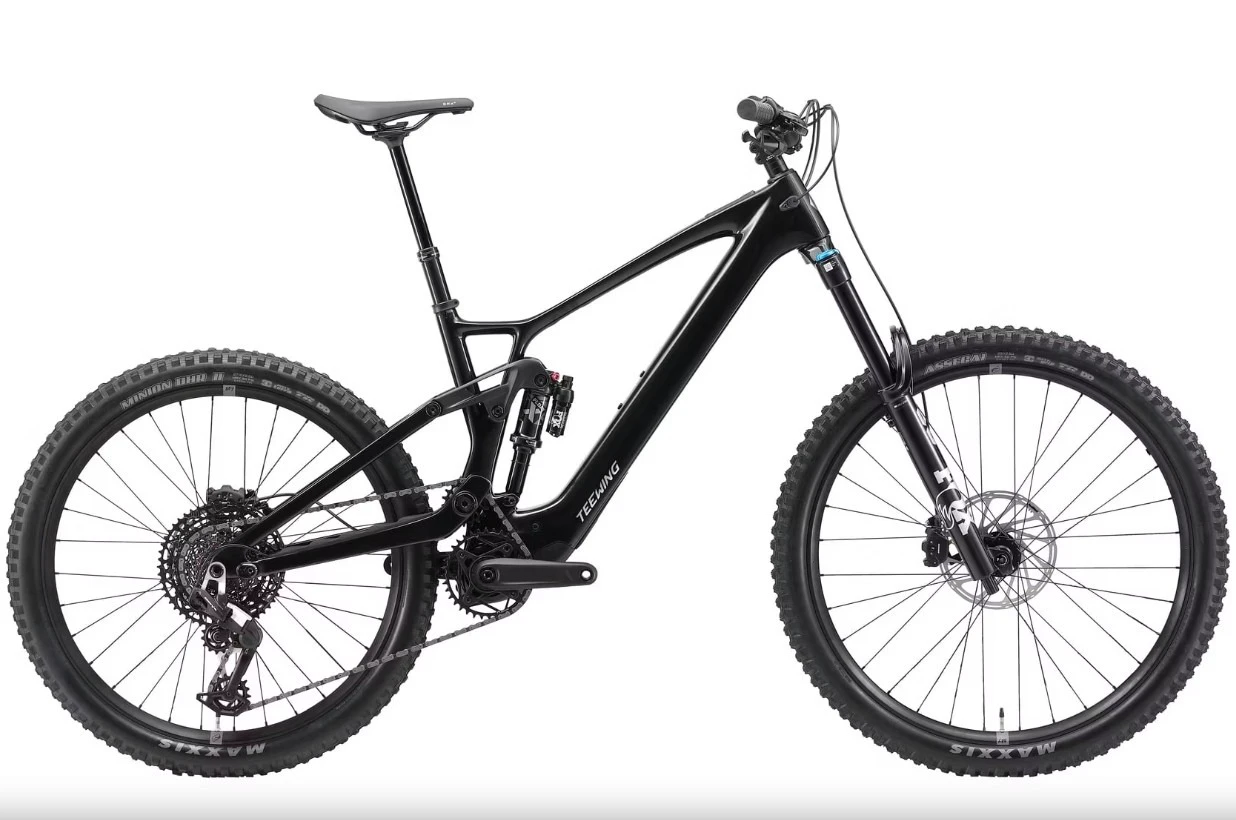 1. Bicicleta Electrica MTB Full Suspension Teewing Flux One A Avinox M2S 800Wh Negru M