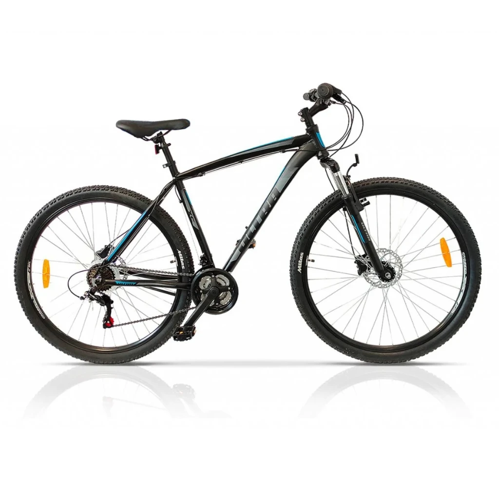 1. Bicicleta Hardtail Ultra Nitro HDB, Negru-Albastru 52