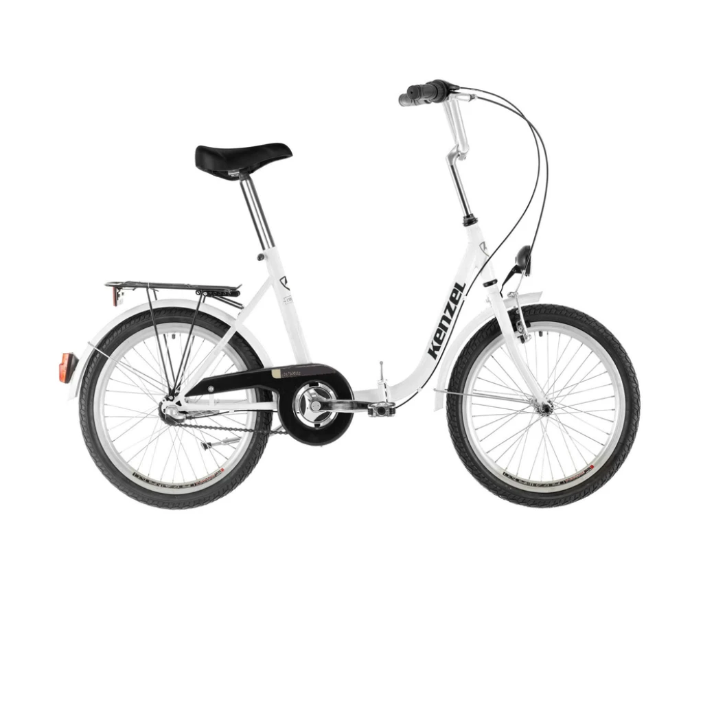 1. Bicicleta Pliabila Kenzel Camping Classic, 20, 3V, alb
