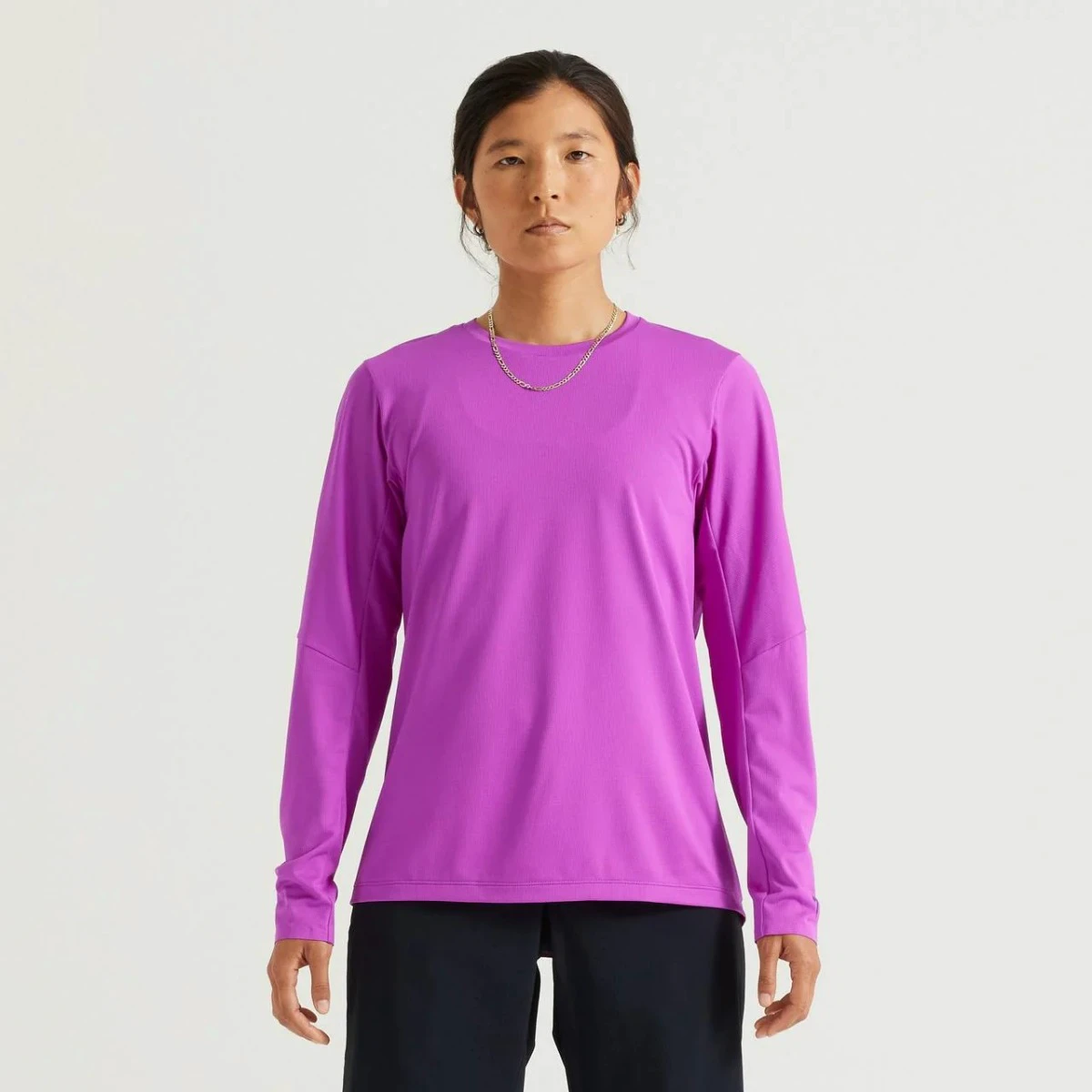 1. Bluza Specialized Women s Gravity Training LS - Purple Orchid - S