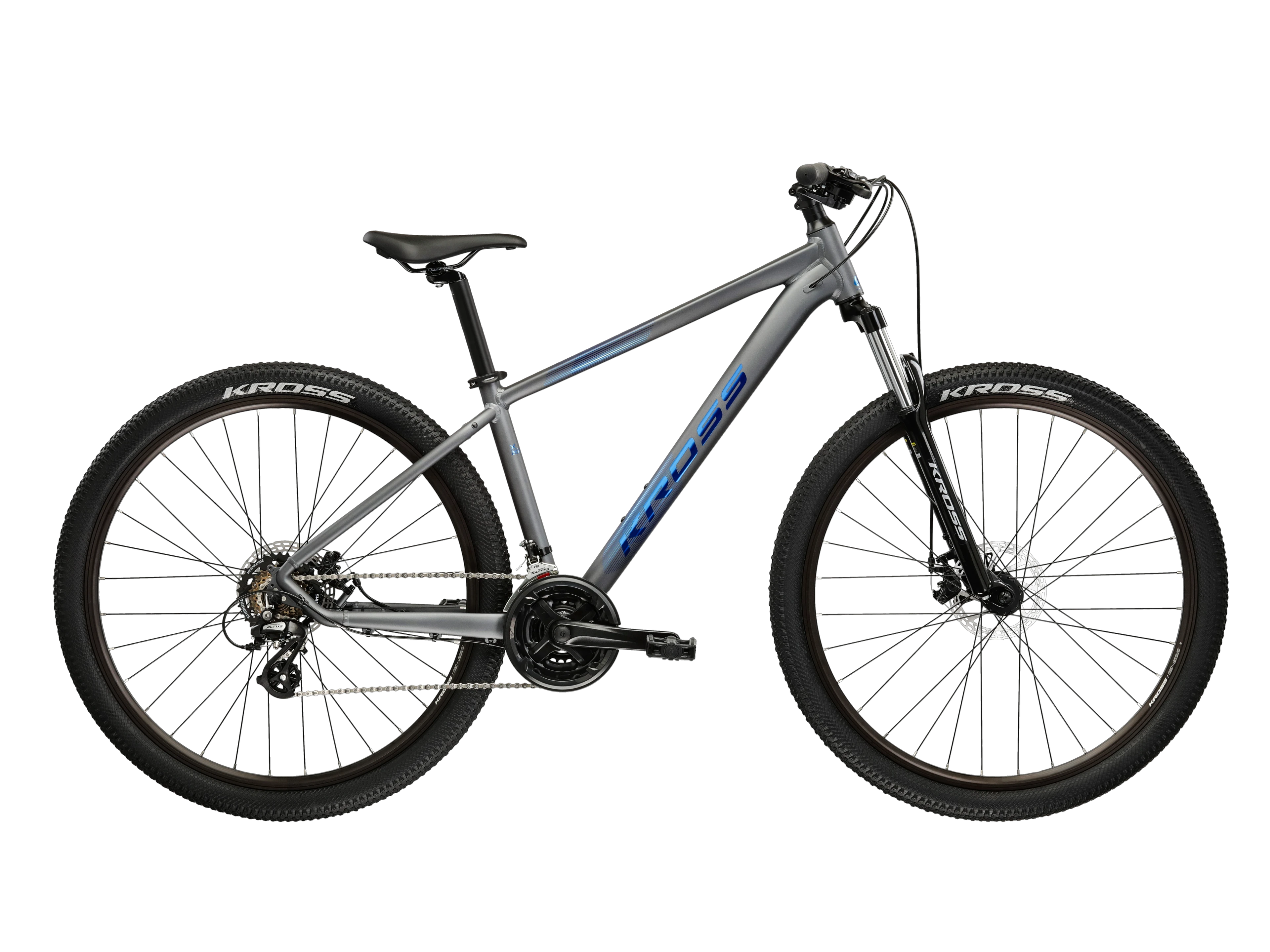 1. Bicicleta MTB Hardtail Kross Hexagon X200 27,5" 2026 Gri S
