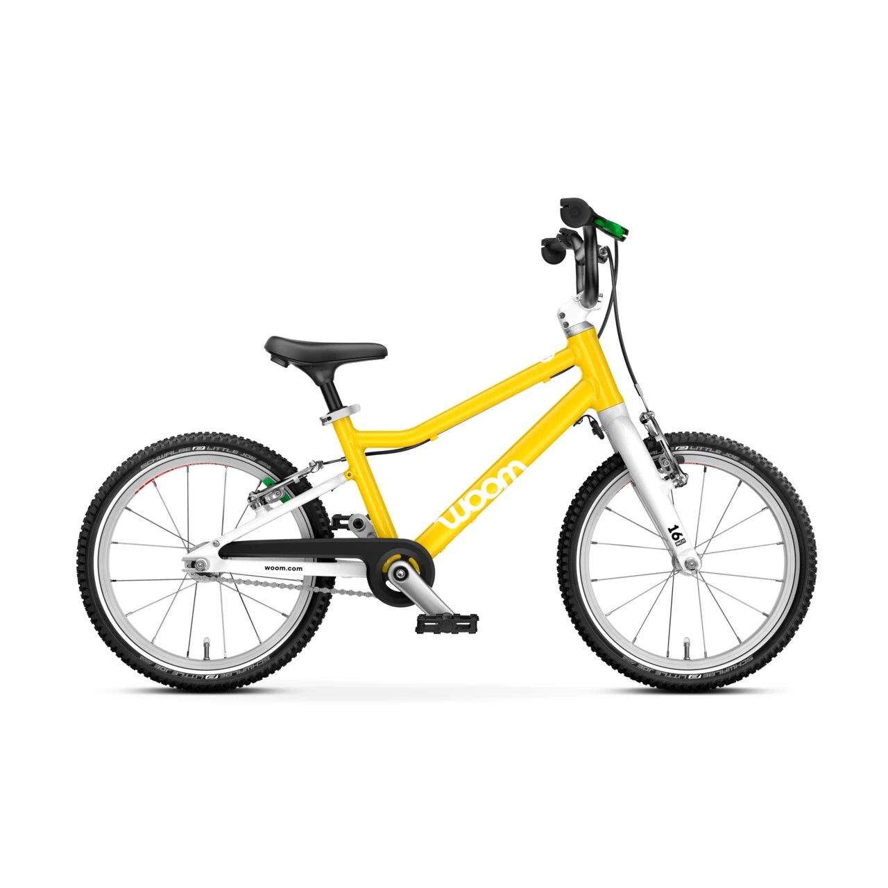 1. Bicicleta Copii Woom GO 3 16 Galben