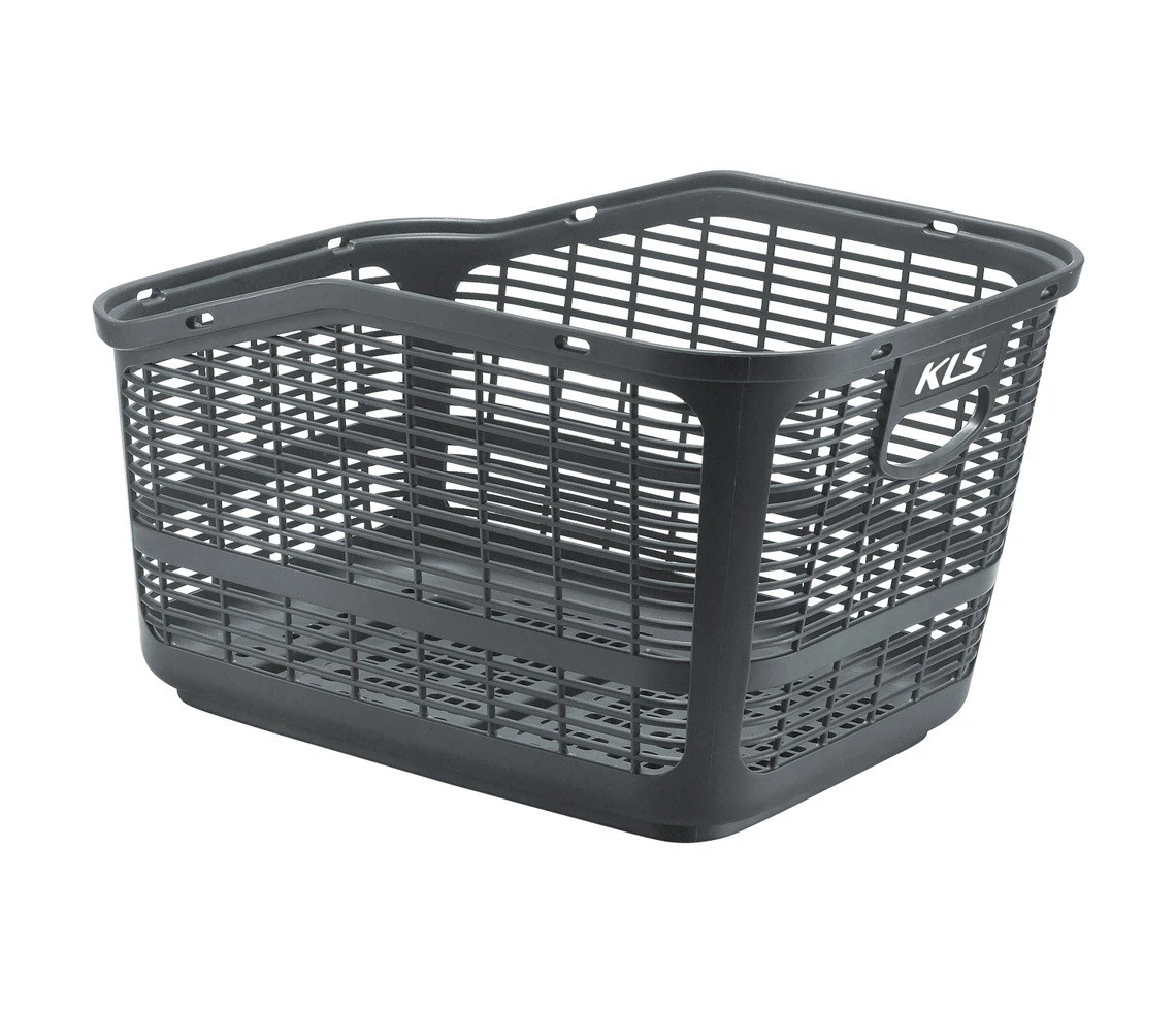 1. Cos Bicicleta Kellys Load, plastic, negru