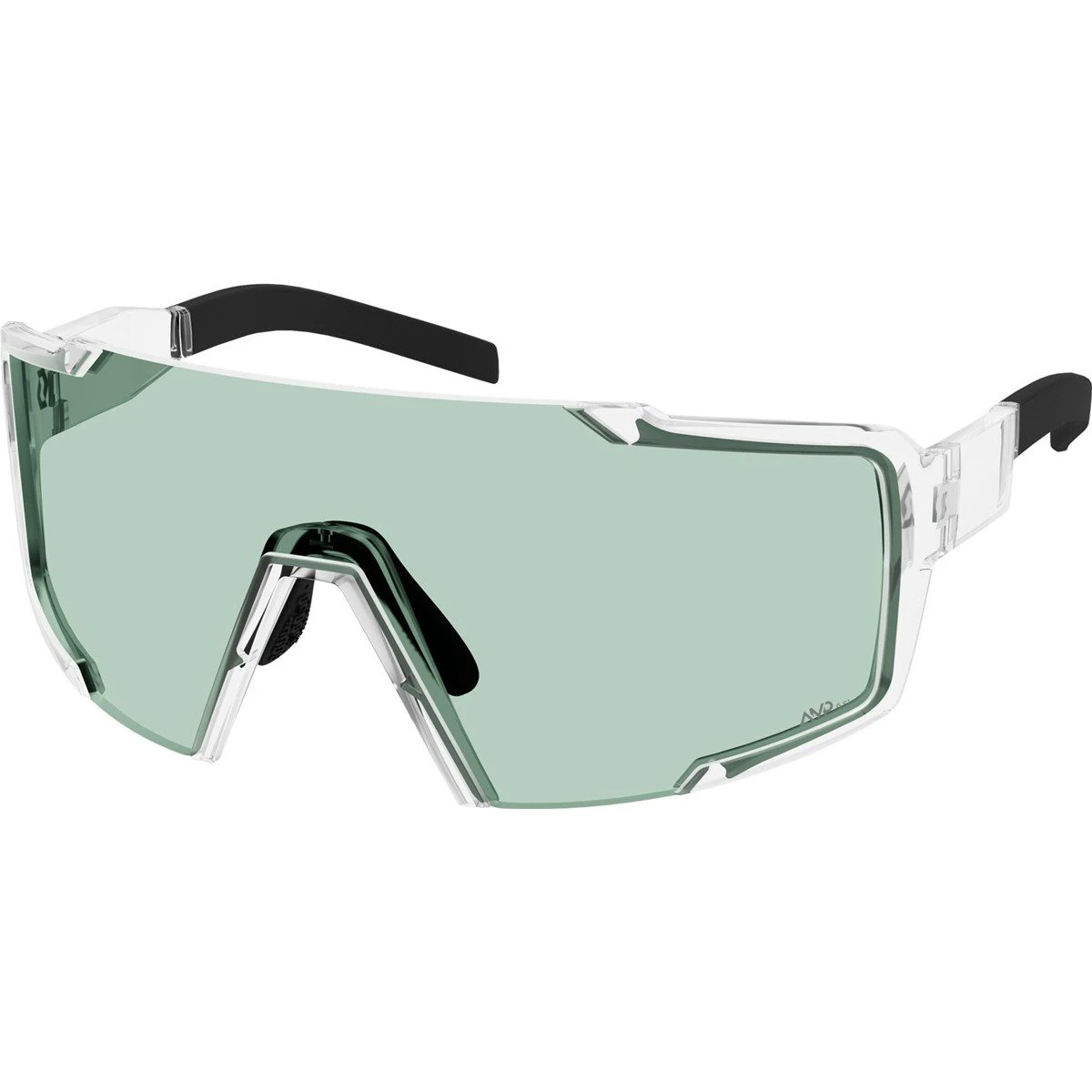 1. Ochelari Ciclism Scott Shield Compact translucent verde S1