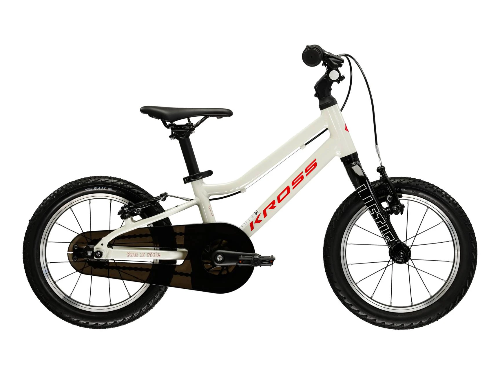 1. Bicicleta Copii Kross Liftie 14 2026 Gri-Rosu