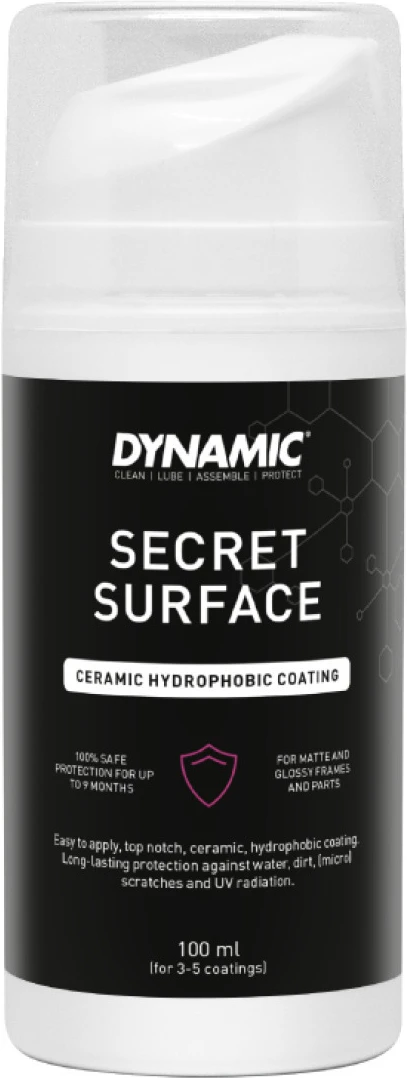 1. Solutie Acoperire hidrofobă ceramică Dynamic Secret Surface, 100 ml