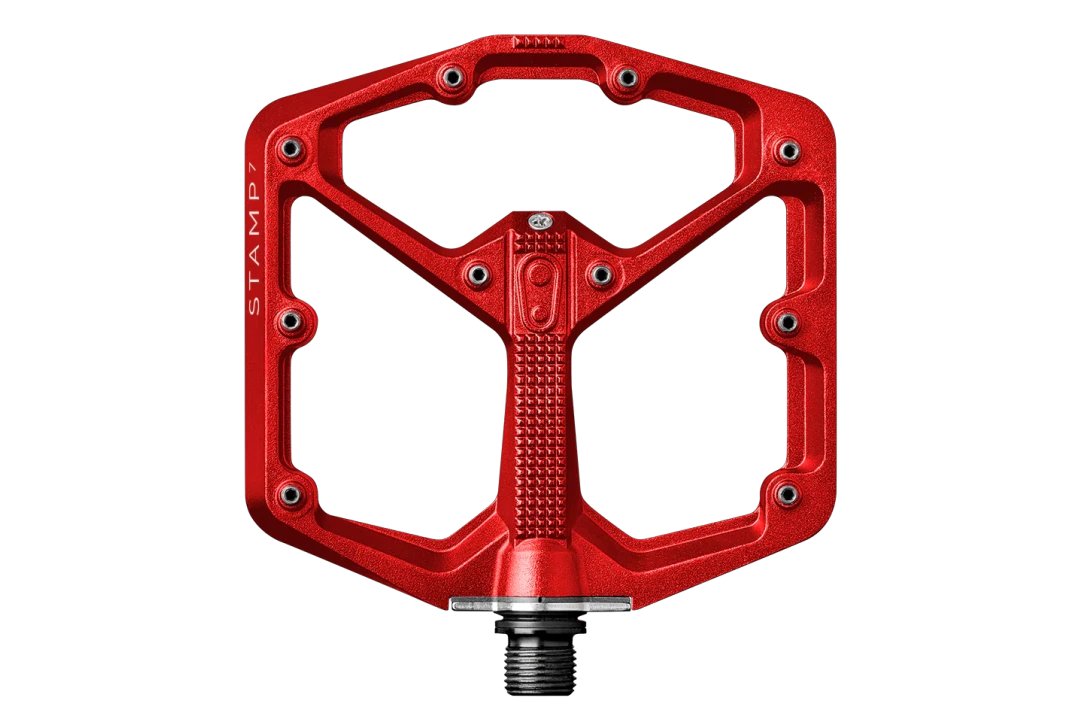 1. Pedale Platforma Crankbrothers Stamp 7 Large Rosu