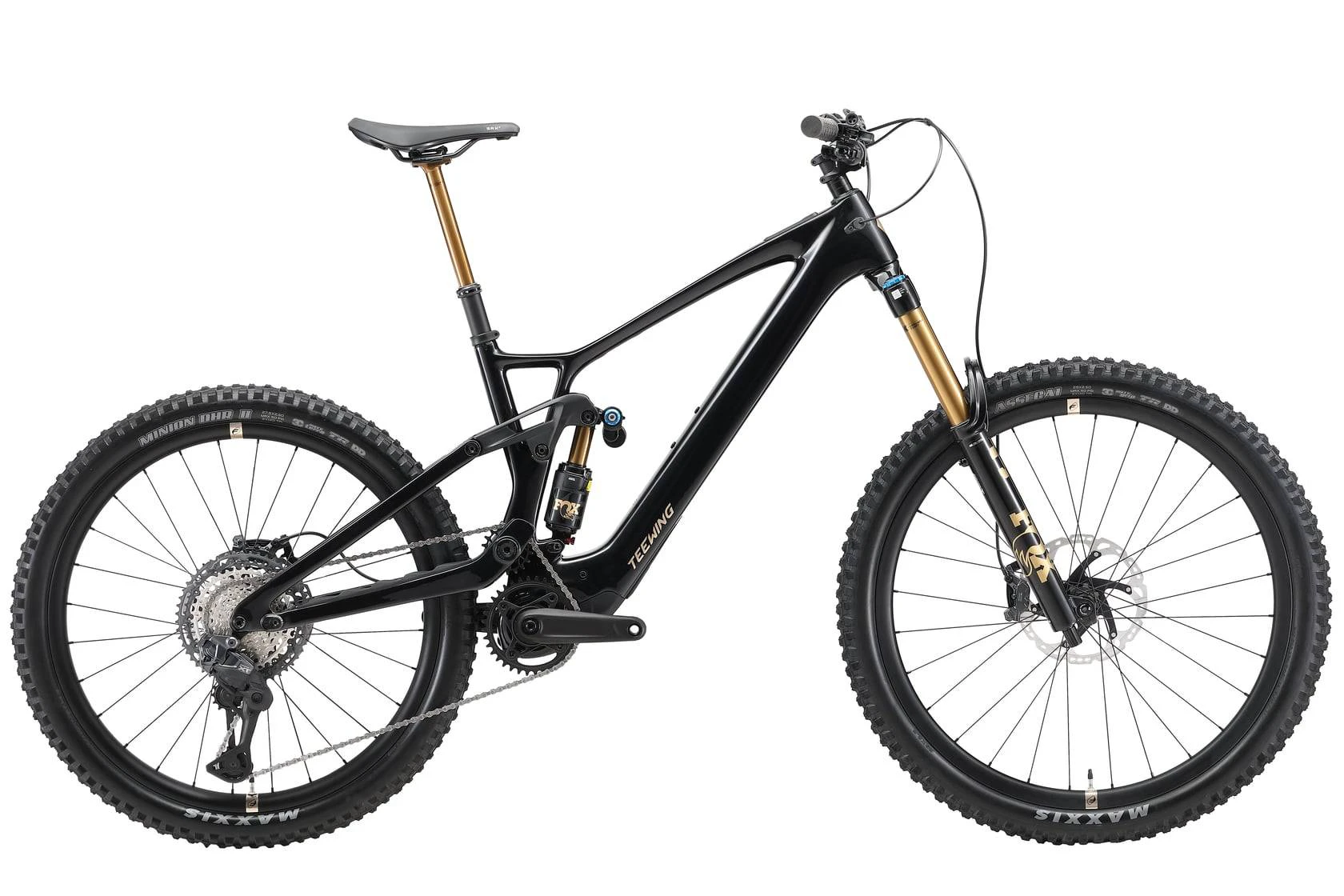 1. Bicicleta Electrica MTB Full Suspension Teewing Flux One Pro Avinox M2S 800Wh Negru M