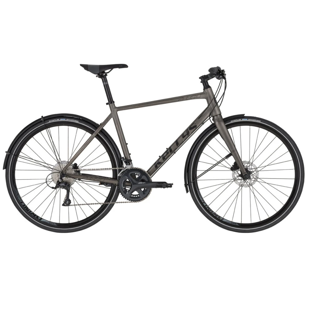1. Bicicleta Touring Kellys Physio 50, Gri-Negru L