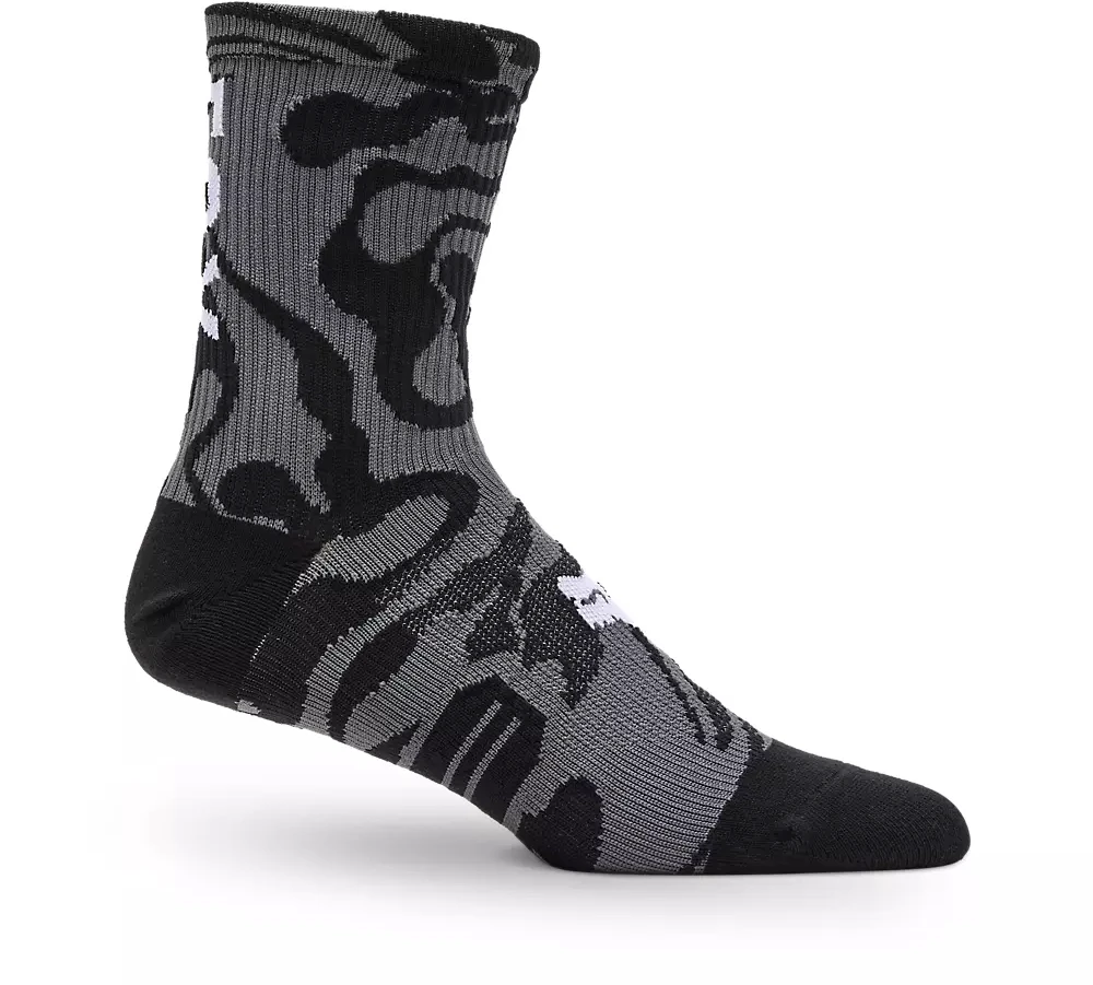 1. Sosete Ciclism FOX 6 Frequency Negru S-M