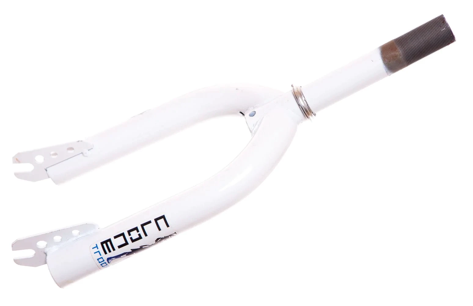 1. Furca Bicicleta Fixa 14", alba