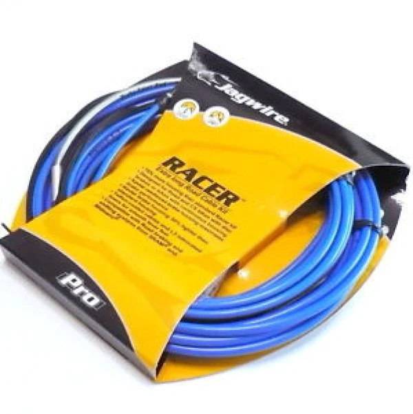 1. Kit bowden schimbator+frana Jagwire Racer XL, albastru