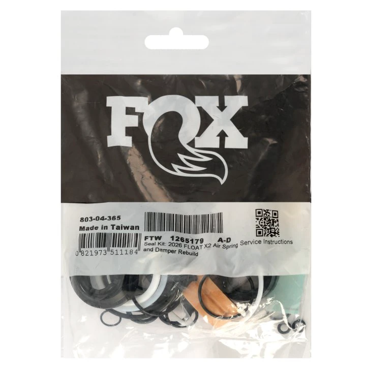 1. Kit garnituri aer/ulei amortizor FOX Float X2 din 2026