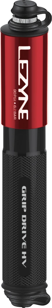 1. Pompa Bicicleta Lezyne de Mana Grip Drive HV Small Rosu