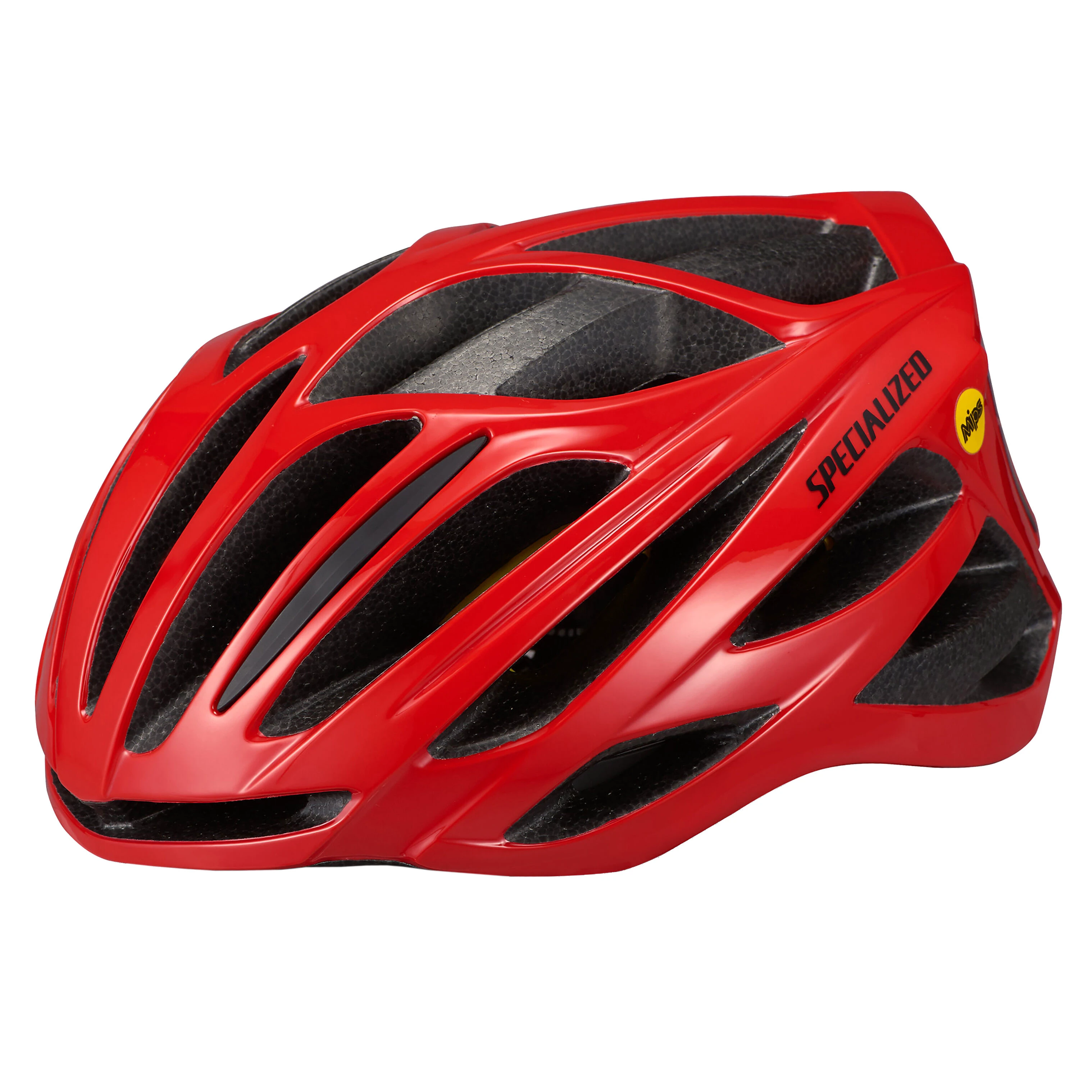 1. Casca SPECIALIZED Echelon II Mips - Flo Red/Black Reflective L