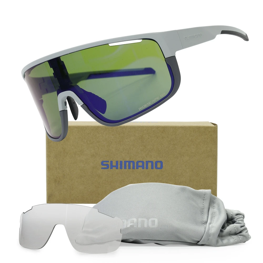 1. Ochelari Ciclism Shimano Pulsar 3 Ridescape Verde