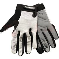 1. Manusi Bicicleta Kross PAD, albe XL
