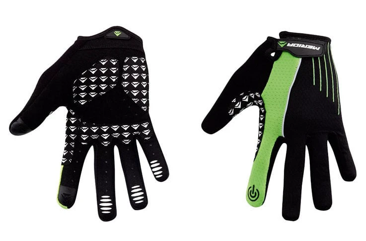 1. Manusi Bicicleta Lungi Merida 17 Light Sport, verde-negru XXL