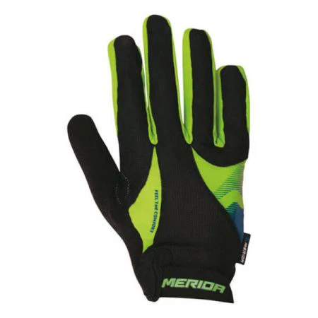 1. Manusi Bicicleta Scurte Merida 14 Sport III.FF, verde-negru M