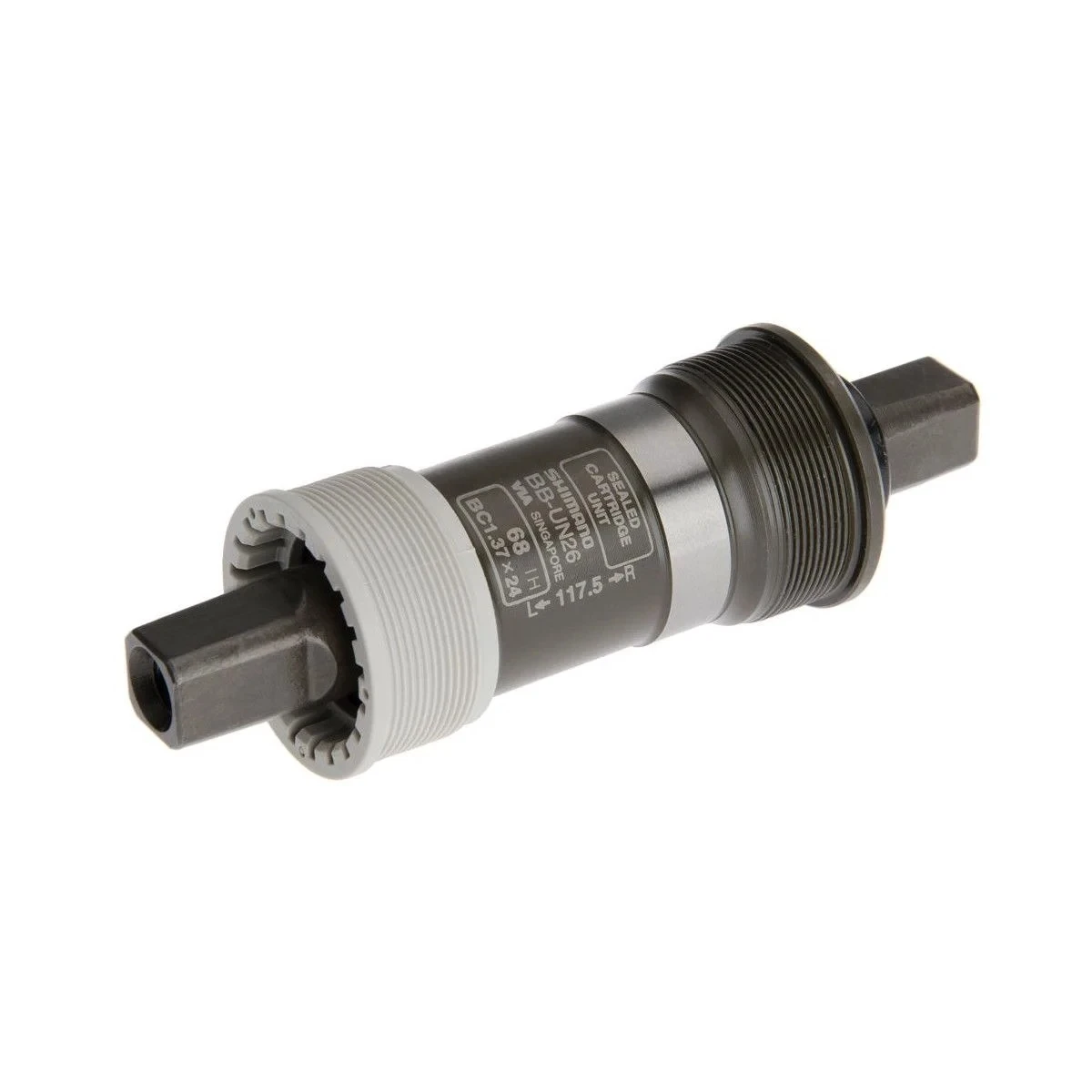 1. Monobloc Shimano BB-UN26E YL, negru