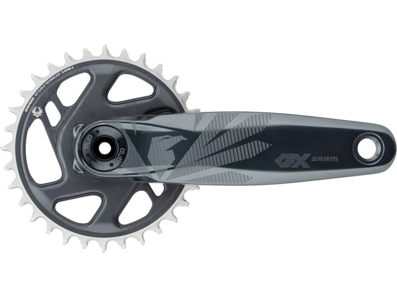 1. Angrenaj SRAM GX Eagle Boost DUB 12 170mm 32T, Negru