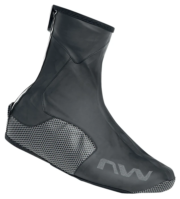 1. Huse Pantofi Ciclism Northwave Acqua, negru, L