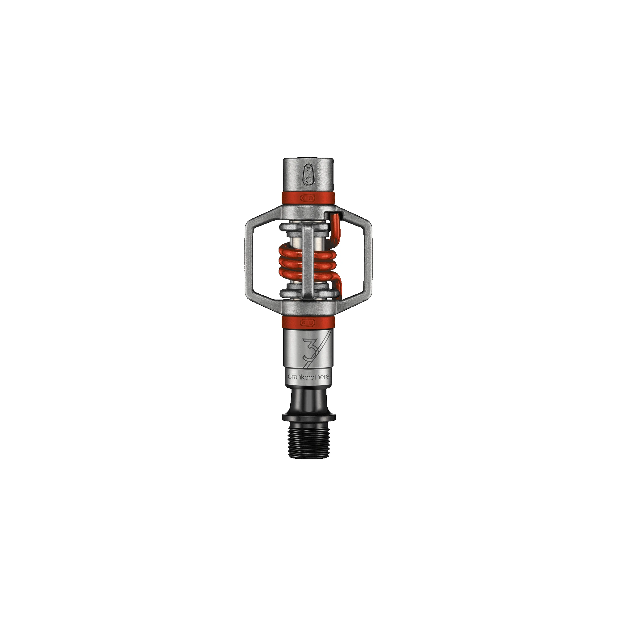1. Pedale Clipless Crankbrothers Eggbeater 3 Rosu