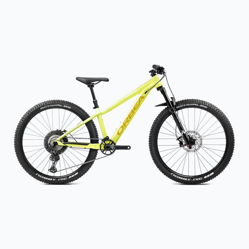 1. Bicicleta MTB Hardtail Orbea Laufey 27 H10 Verde-Galben 2025