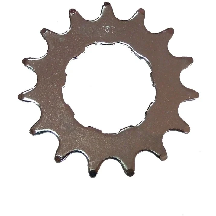 1. Pinion BMX Joytech 1 viteza, 15T, argintiu