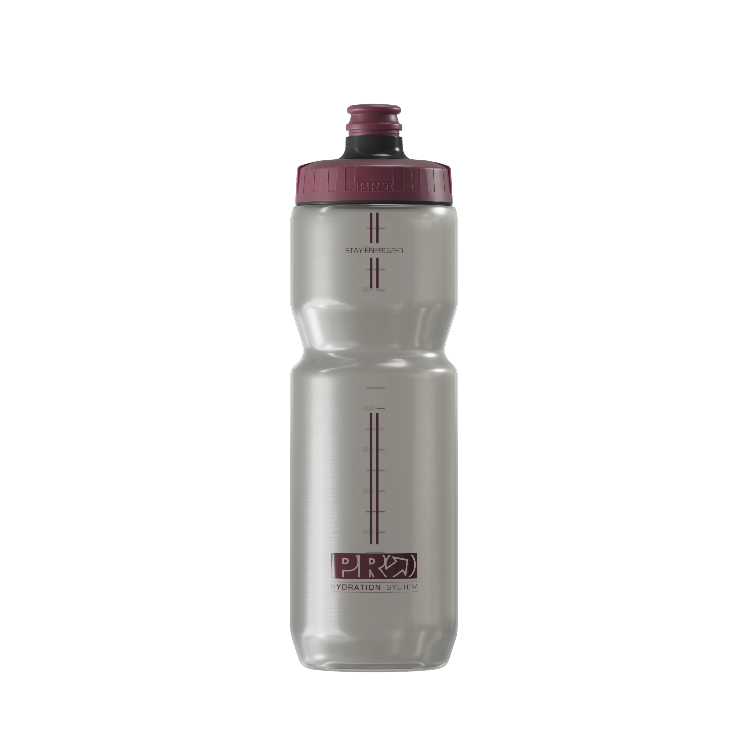 1. Bidon de apa Pro Performance 800 Gri-Trasparent rosu